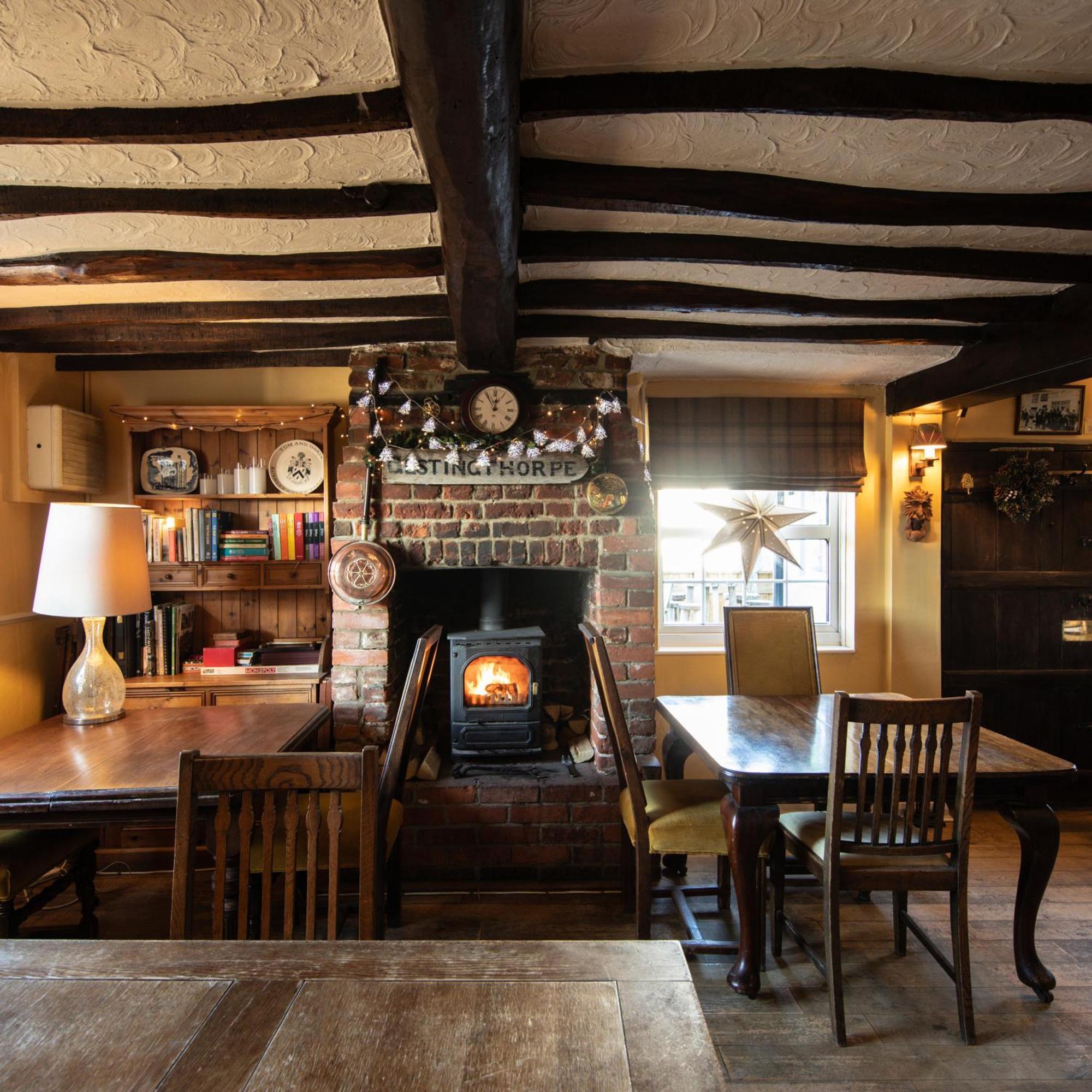 The Pheasant Public House & Hotel Gestingthorpe Esterno foto